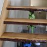 SM Stairs with live edge 10